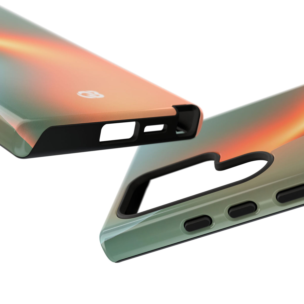 Radiant Contour · Tough Phone Case for Samsung · Orange