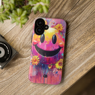 Vivid Grin Graffiti · Tough Phone Cover for iPhone