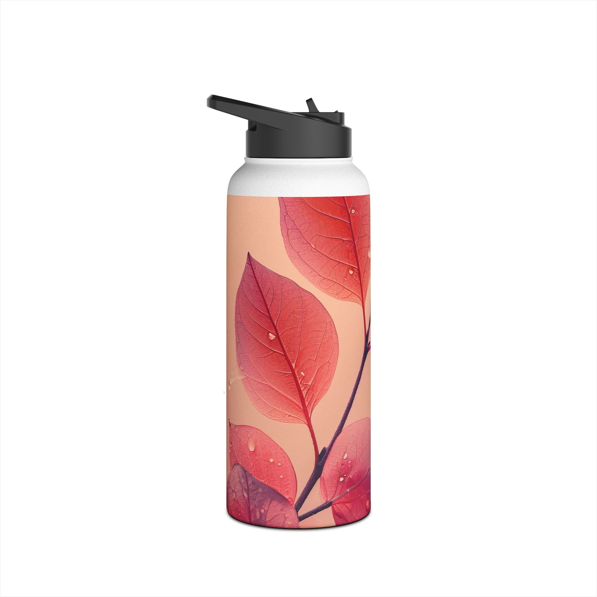 Translucent Leaves - Stainless Steel Water Bottle