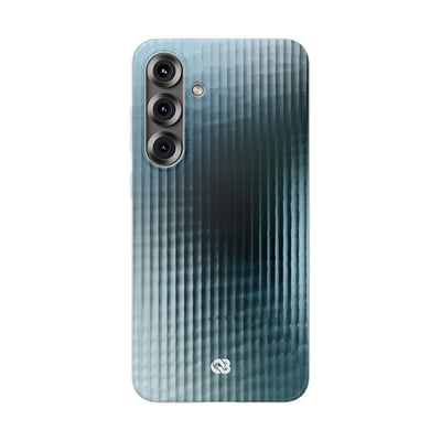 Blue Lite Phone Case for Samsung - Glacial Reeded Glass