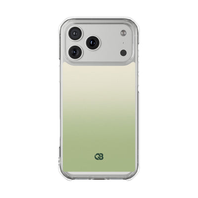 Muted Sage Ombre · Clear Impact Magnetic Phone Case for iPhone · Green