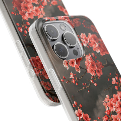 Dark Sakura Nocturne · Lite Phone Case for iPhone ·  Black
