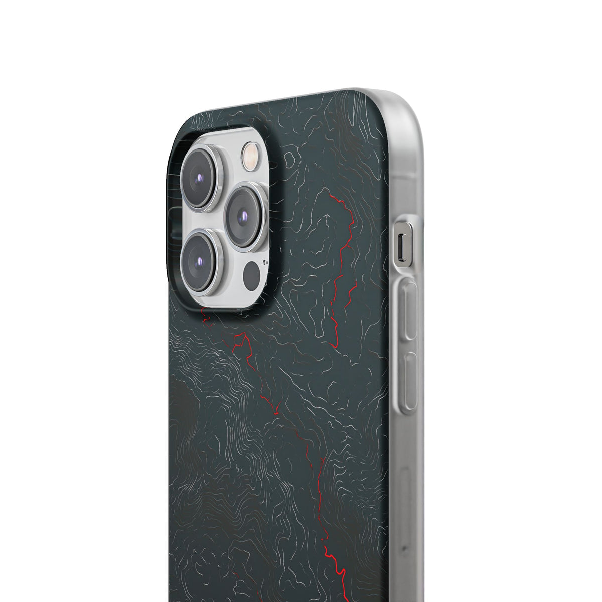 Crimson Rift · Lite Phone Case for iPhone ·  Black