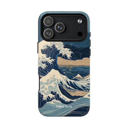 Cresting Blue Wave iPhone 17 Pro Max Case - Tough+ - CASE•BOB
