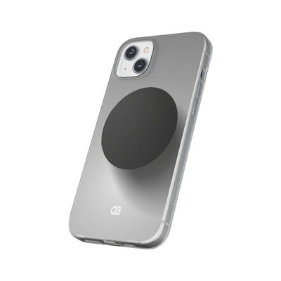 Grey Lite Phone Case for iPhone - Matte Onyx Sphere