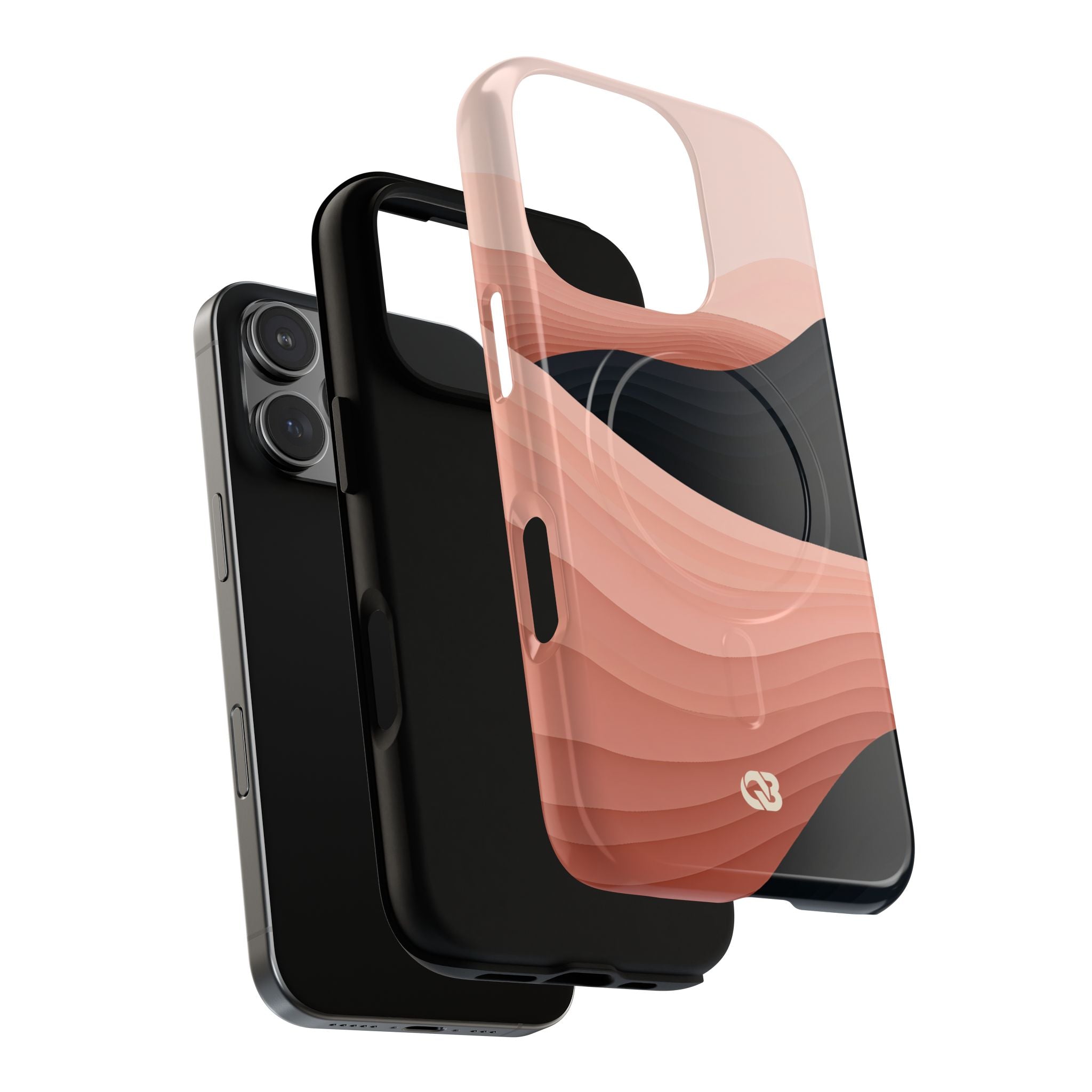 Pink Tough 2.0 Magsafe Phone Case for iPhone - Dune Shadow Layers