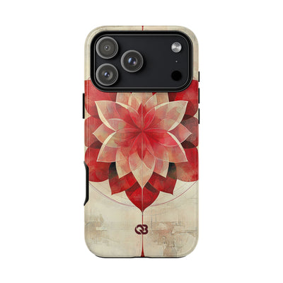 Crimson Petal Peak · Tough Phone Case for iPhone