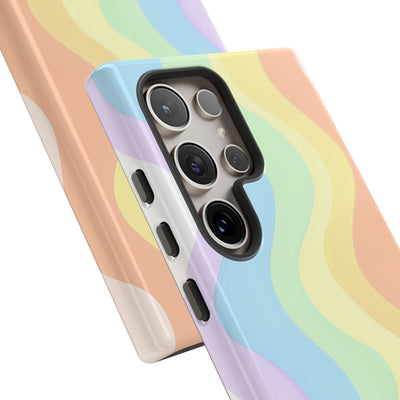 Pastel Ripple Flow · Custodia Tough per Samsung