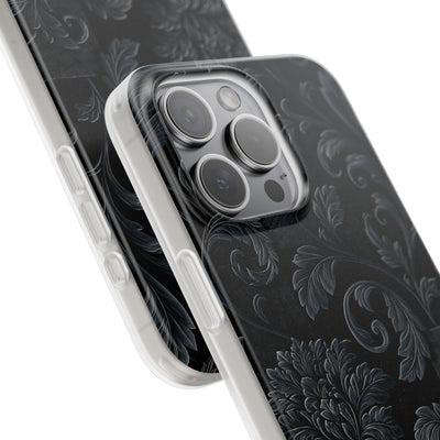 Obsidian Damask · Lite Phone Case for iPhone ·  Black