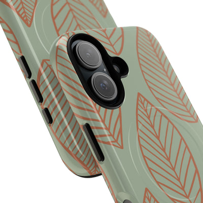 Sage Earth Leaves · Tough+ Phone Case for iPhone · Magsafe