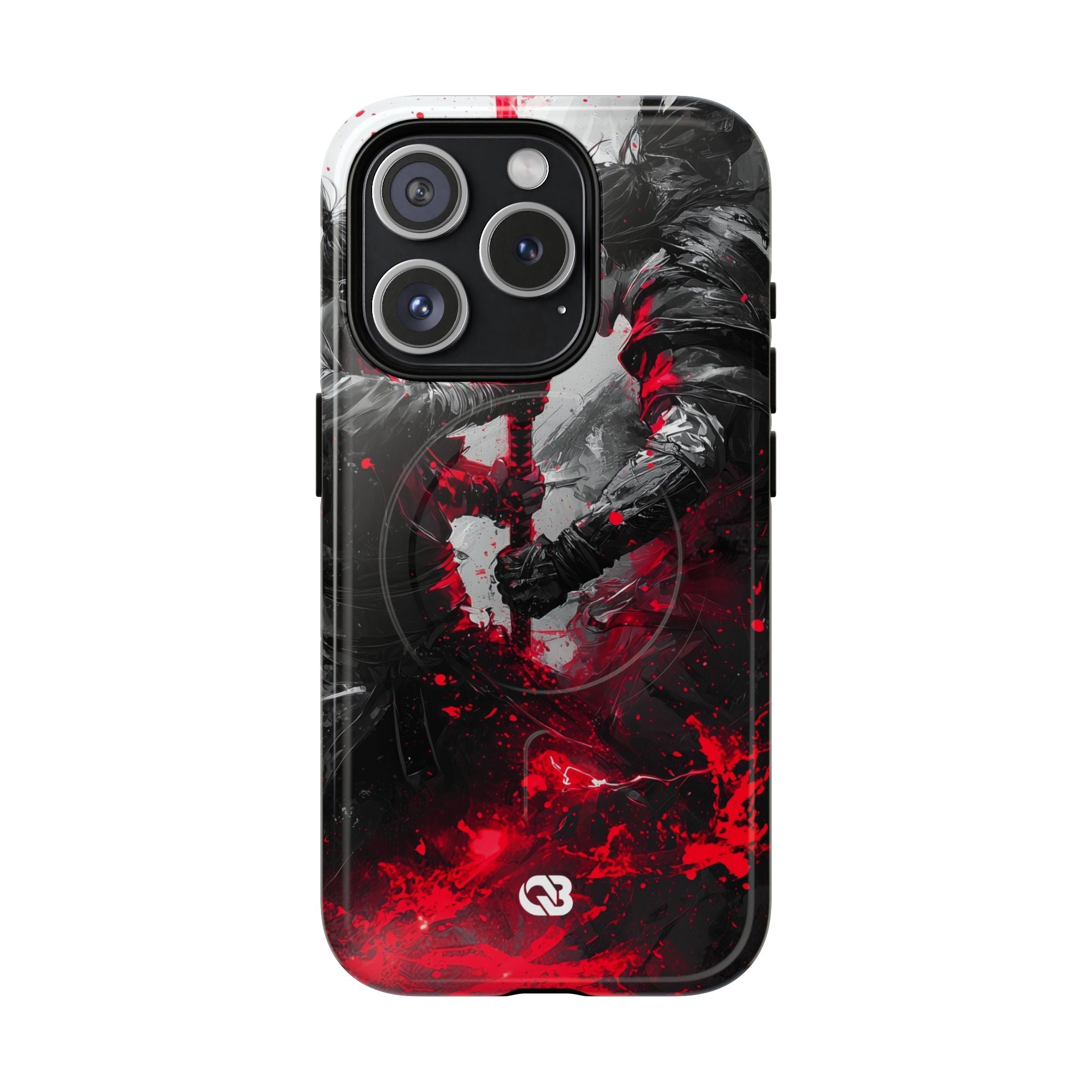 Shattered Crimson Duel · Tough+ Phone Case for iPhone · Magsafe