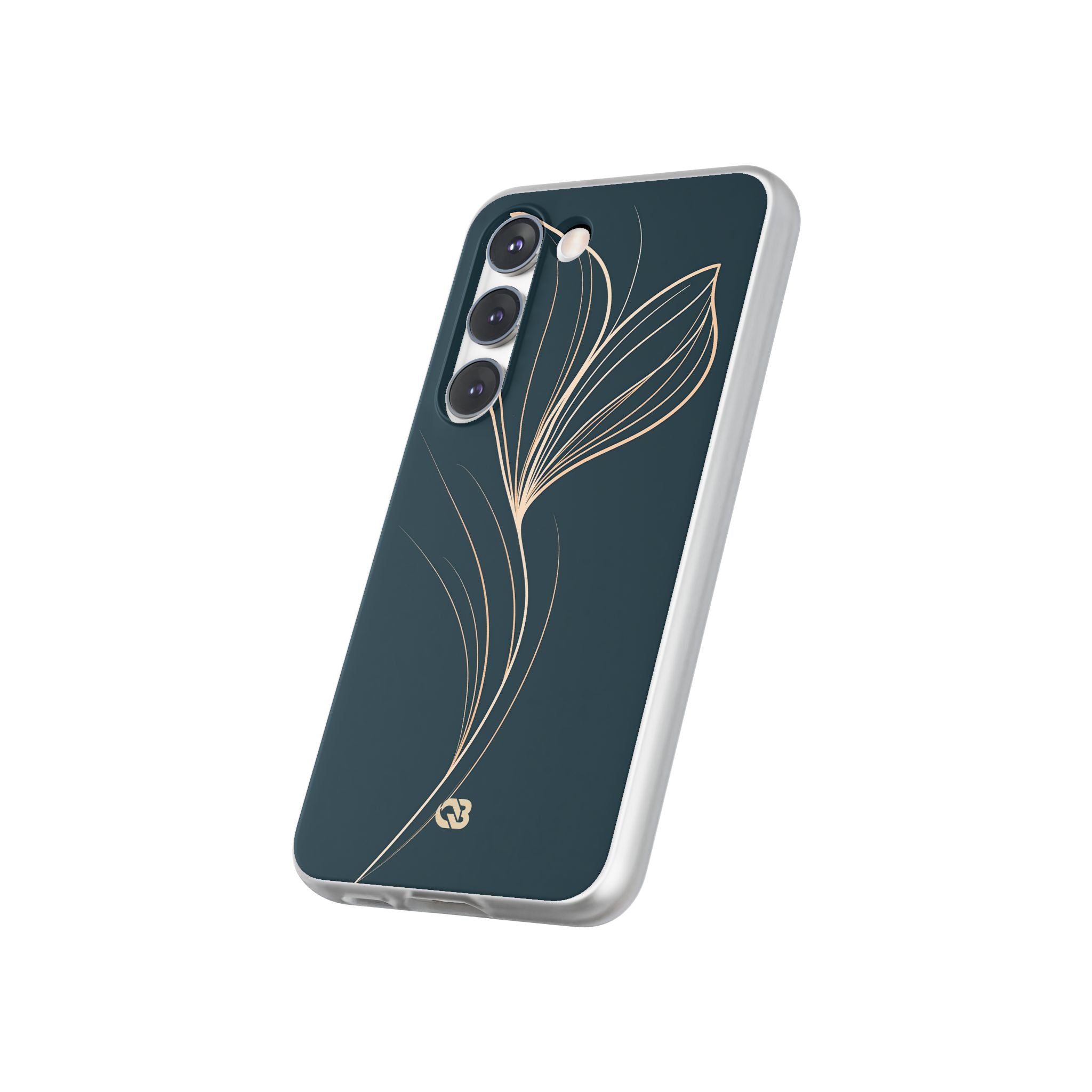 Teal Lite Phone Case for Samsung - Sandstone Silk Flora