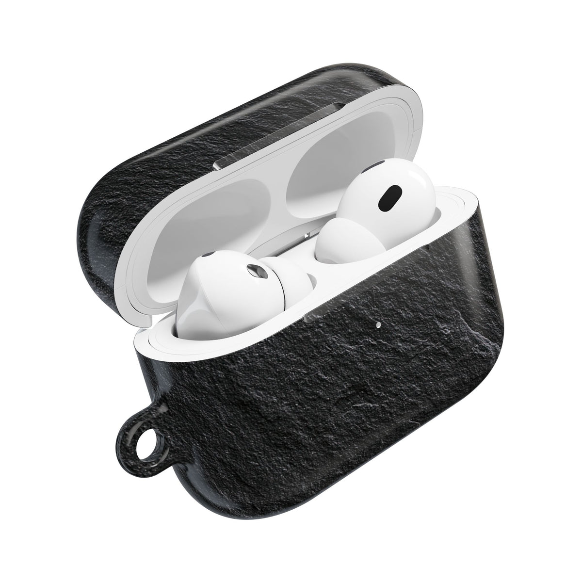 Obsidian Slate · Hard Case for AirPods & AirPods Pro · Black