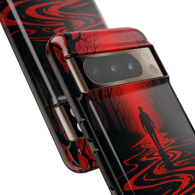 Crimson Shadow Path · Tough Coque de téléphone pour Google Pixel