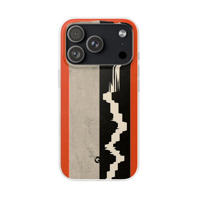 Orange Lite Phone Case for iPhone - Orange Monolith Rift