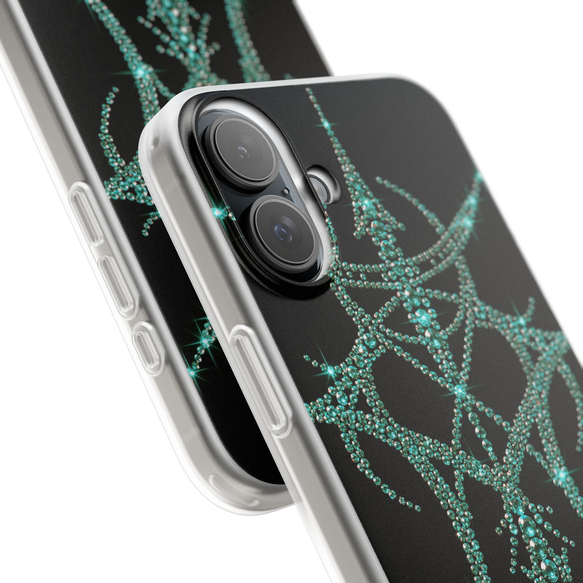 Teal Cyber Sigil · Lite Phone Case for iPhone ·  Teal