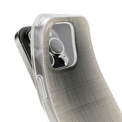 Beige Lite Phone Case for iPhone - Carbon Screen Grid