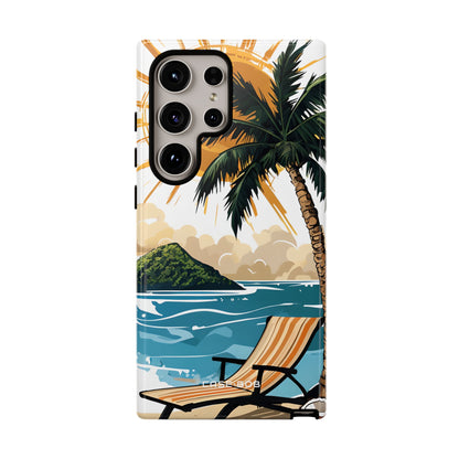 Sunny Palm Breeze Samsung S24 Ultra Case - Tough