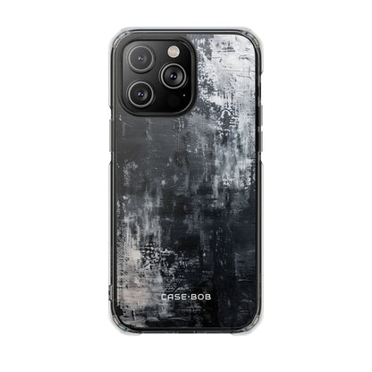 Texturiertes Blackscape iPhone 14 Pro Max Case - Impact