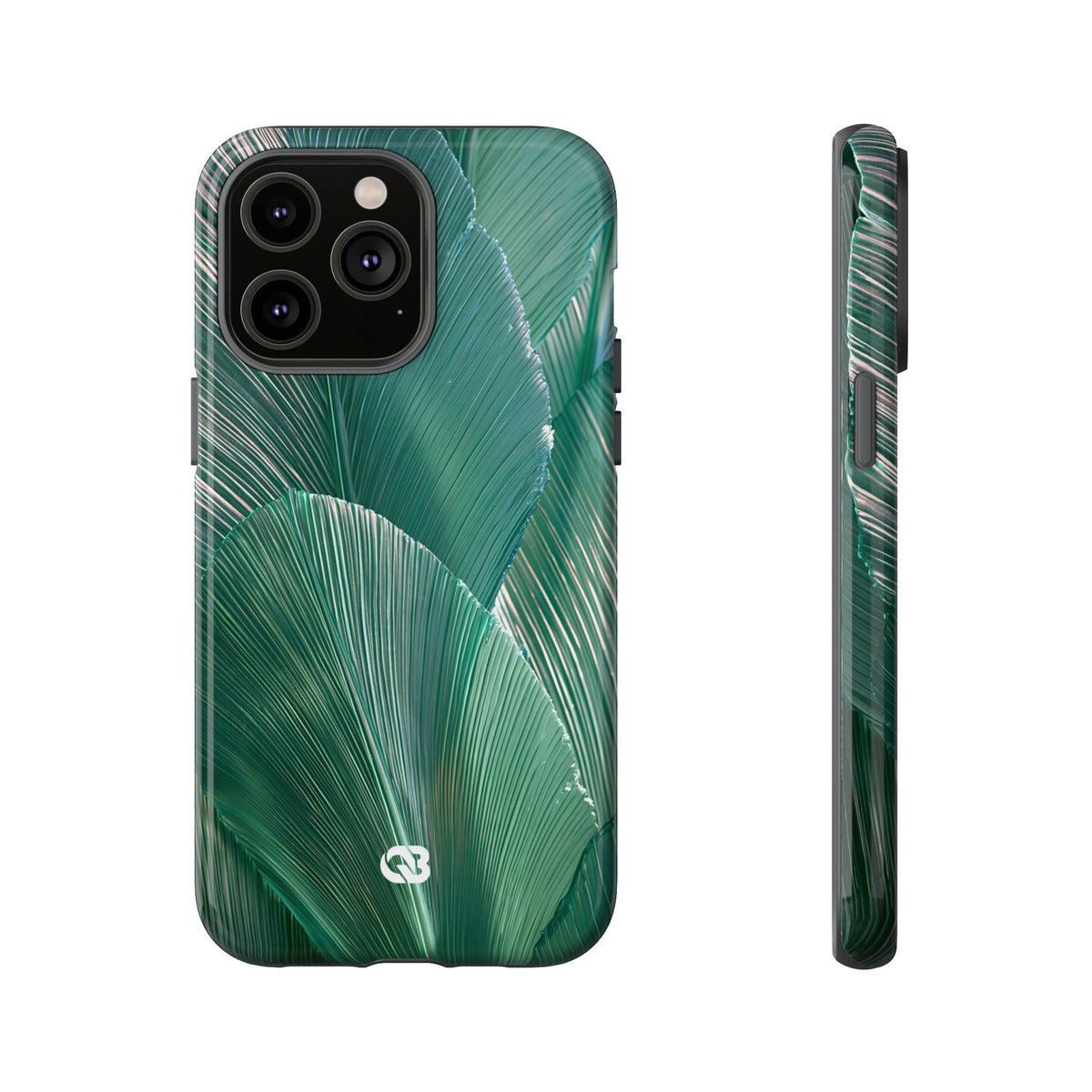 Translucent Fan Palm · Tough Phone Case for iPhone · Teal