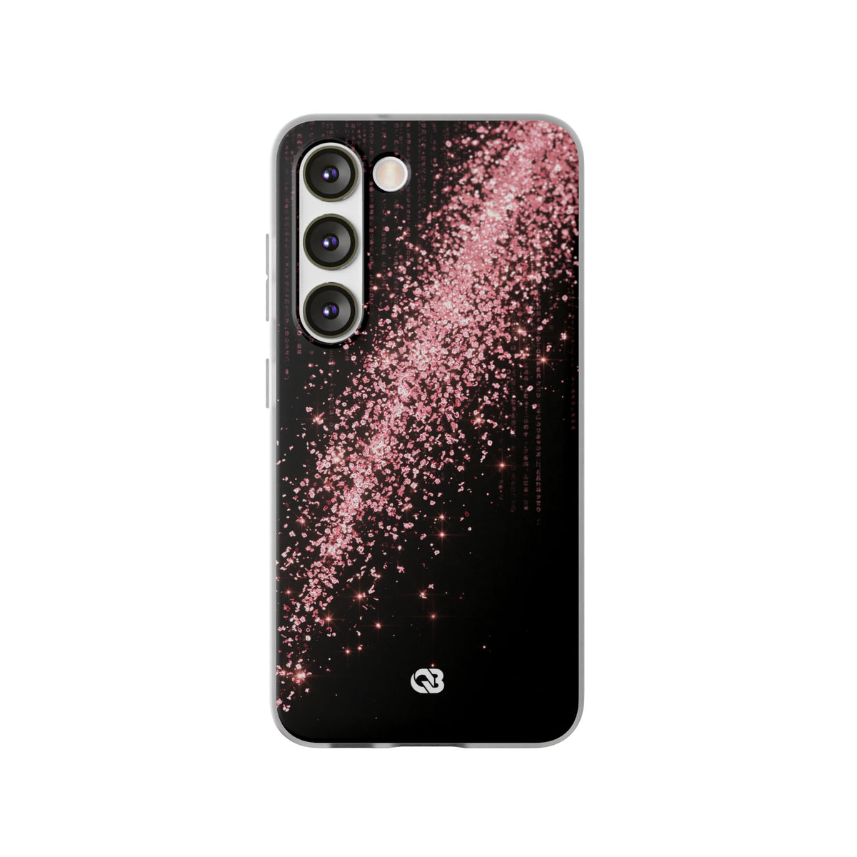 Rose Digital Cascade · Lite Phone Case for Samsung · Pink