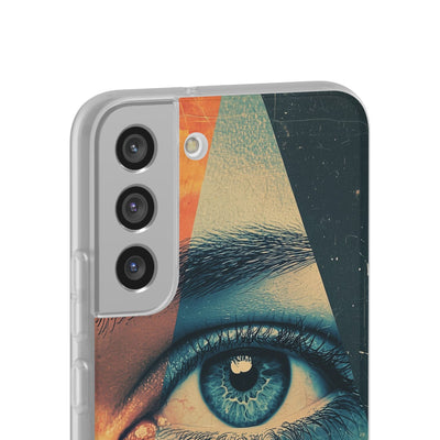 Fragmented Peak Gaze · Coque de téléphone Soft pour Samsung