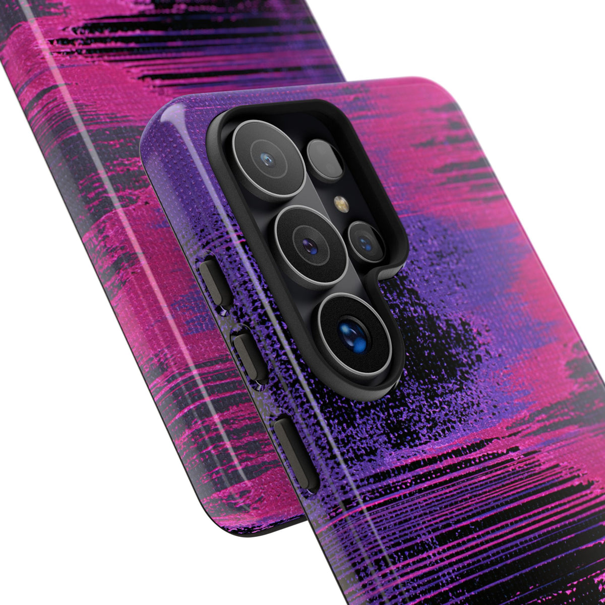 Neon Signal Shift · Tough Phone Case for Samsung · Purple
