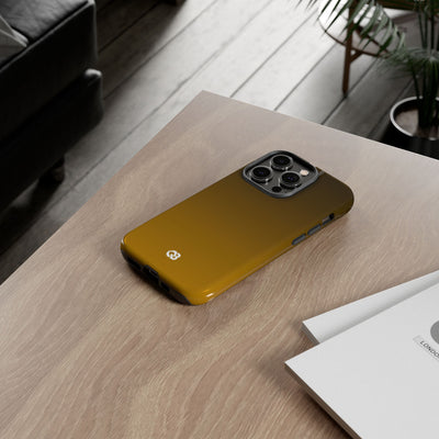 Golden Umber · Tough Phone Case for iPhone · Gold