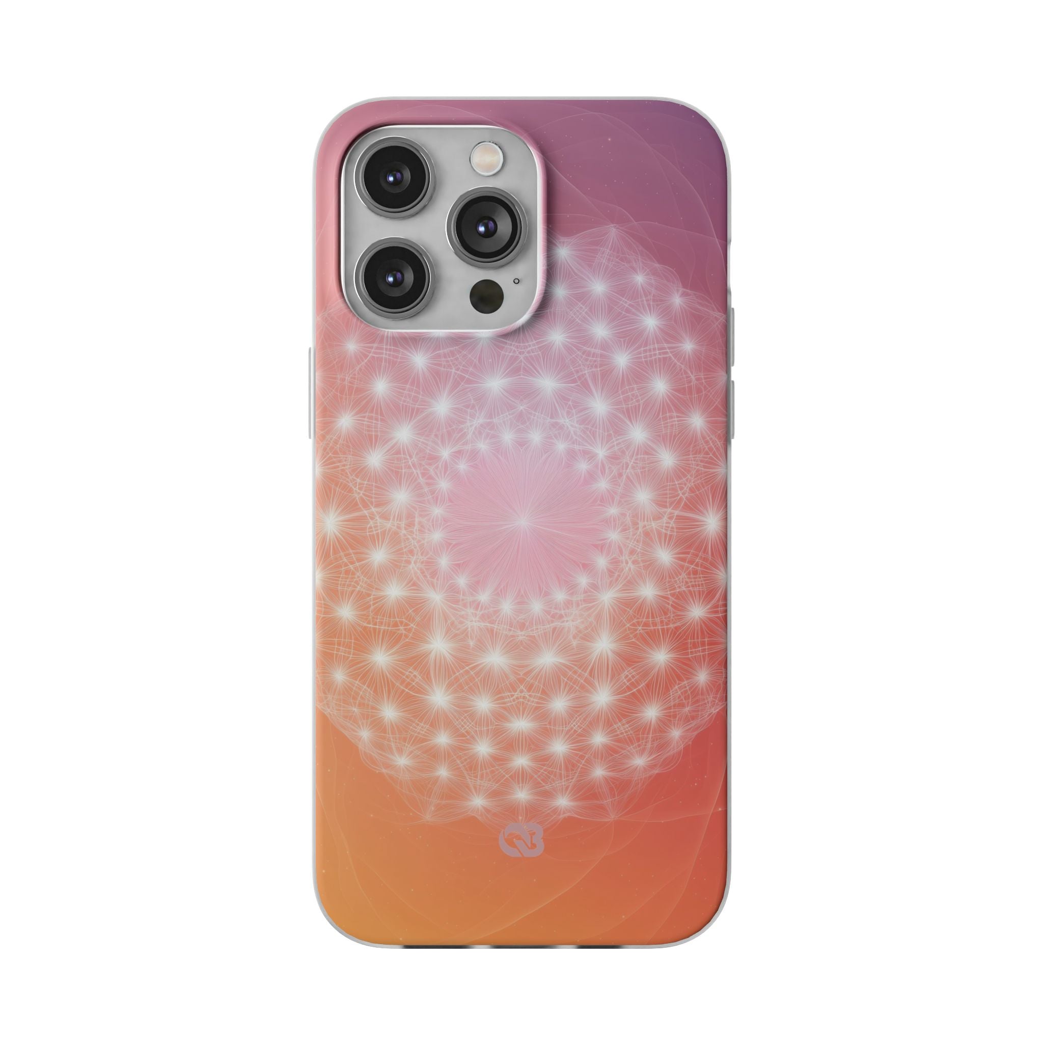 Radiant Stardust Mandala · Soft Phone Case for iPhone