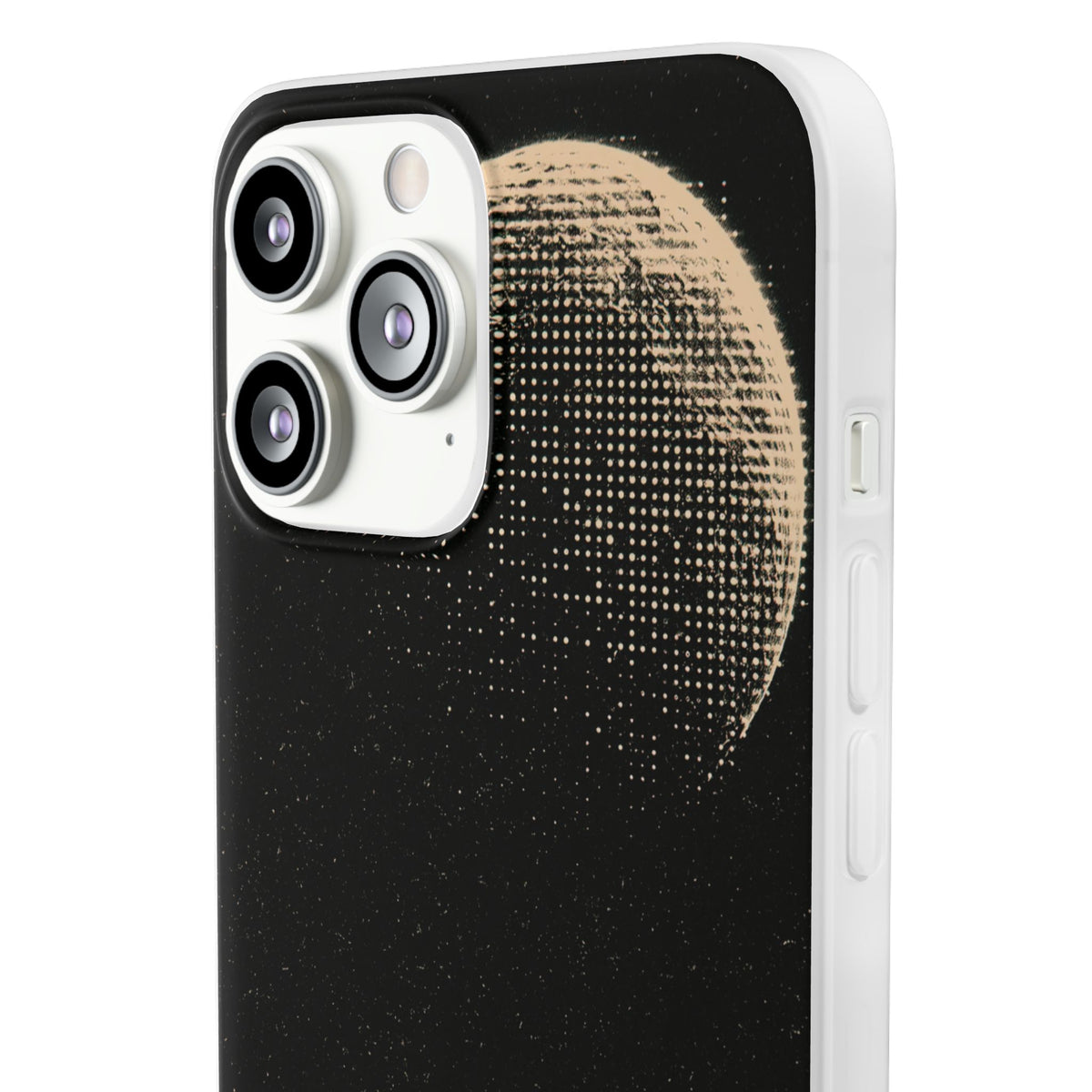 Lunar Metropolis Nocturne · Lite Phone Case for iPhone ·  Black