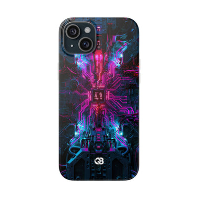 Neural Circuit Core · Lite Phone Case for iPhone ·  Black