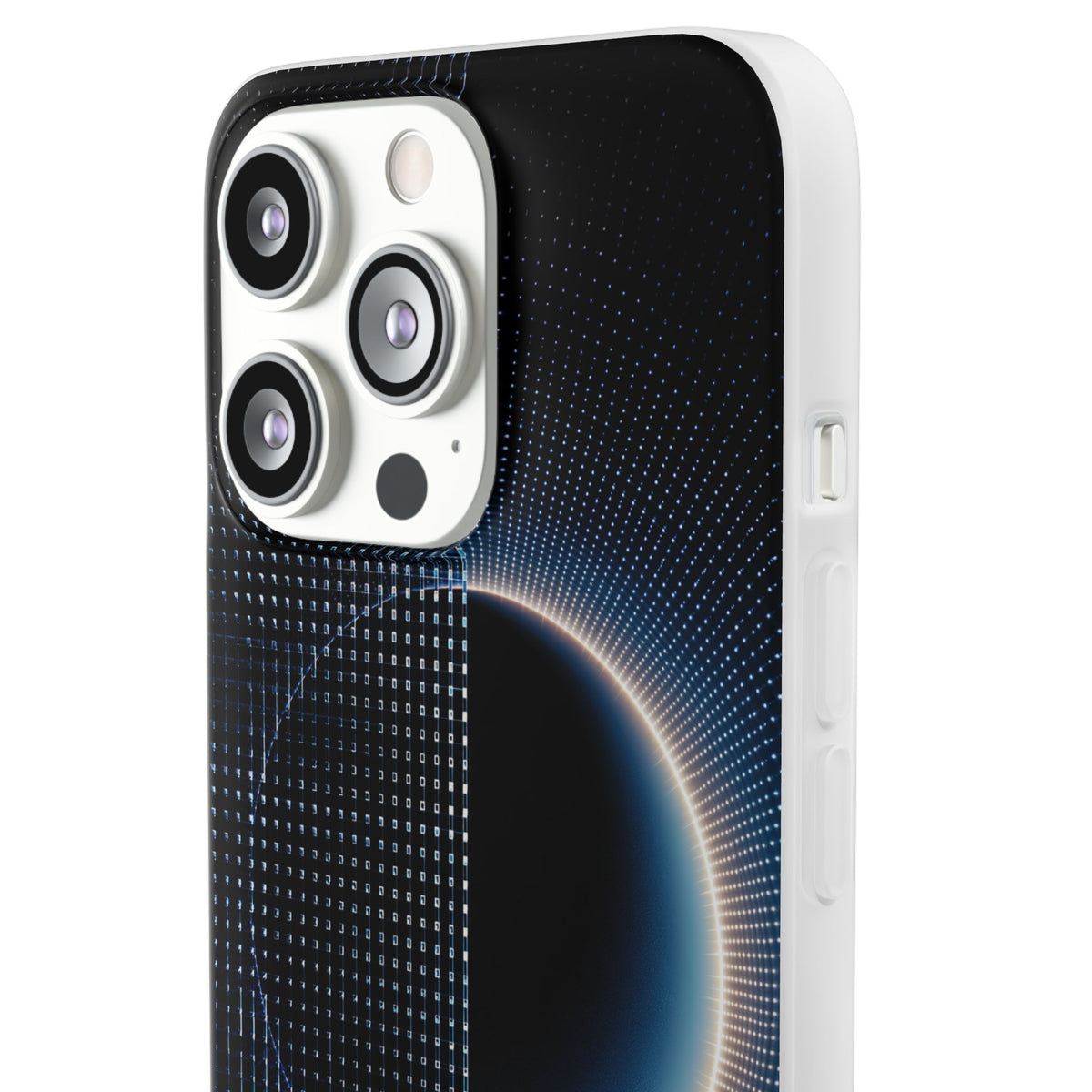 Luminous Meridian · Lite Phone Case for iPhone ·  Black