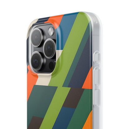 Diagonal Blaze iPhone 15 Pro Max Case - Soft