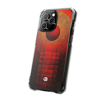 Crimson Solar Halo · Impact Phone Case for iPhone · Magsafe
