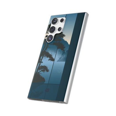 Blue Lite Phone Case for Samsung - Kyoto Mist Pine
