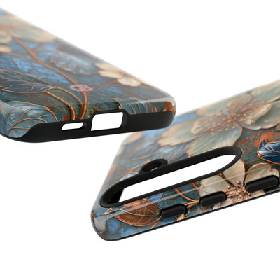 Gilded Blossom Reverie · Tough Phone Case for Samsung · Teal