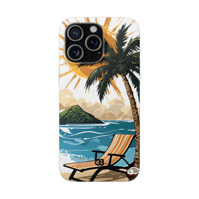 Radiant Coast Solitude · Soft Custodia per iPhone