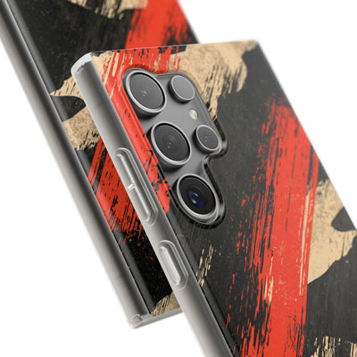 Urban Slash Camo · Lite Phone Case for Samsung · Black