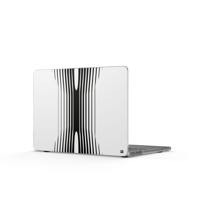 Linear Compression · Clear Hard Case for MacBook · Black