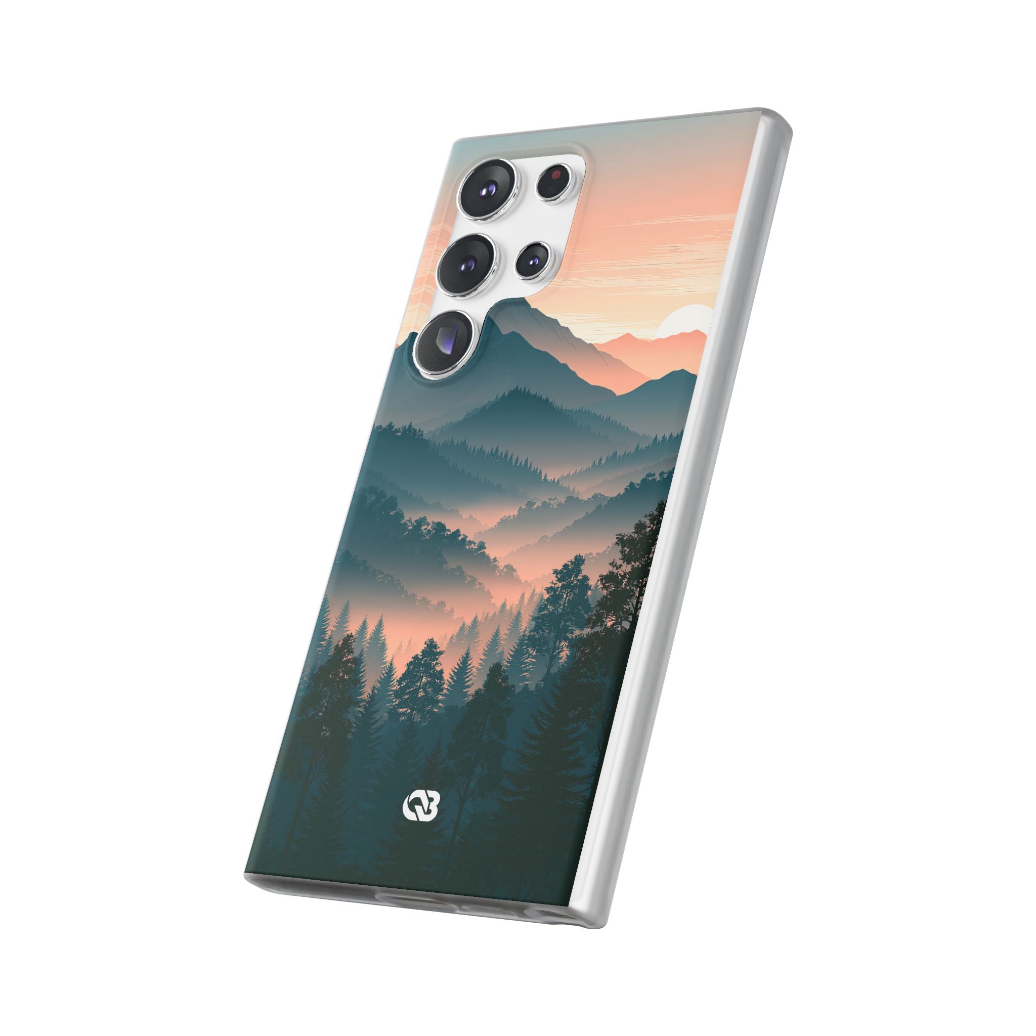 Teal Lite Phone Case for Samsung - Alpine Teal Horizon