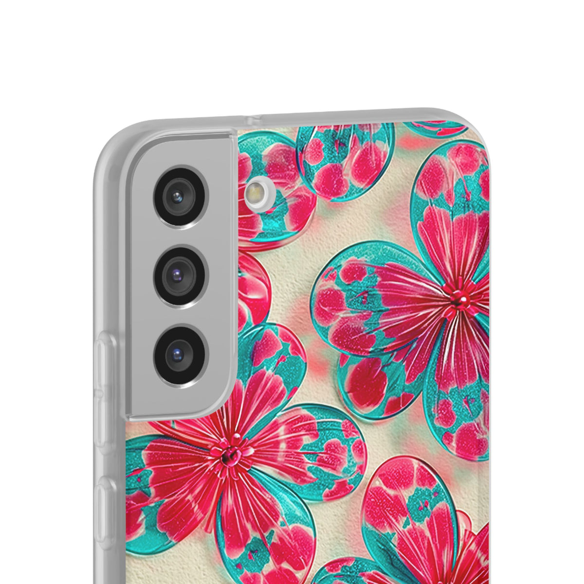 Lucite Jelly Bloom · Lite Phone Case for Samsung · Pink