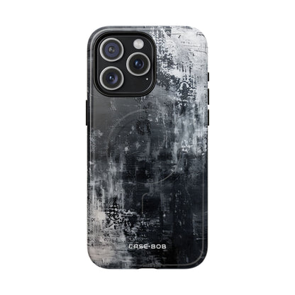 Textured Blackscape iPhone 15 Pro Max Case - Tough+