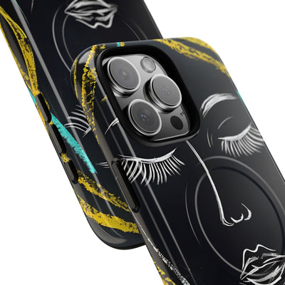 Obsidian Chalk Portrait · Tough+ Magsafe