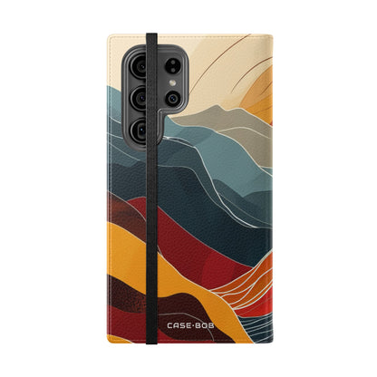 Crimson Hills - Samsung S23 Ultra -lompakkokotelo