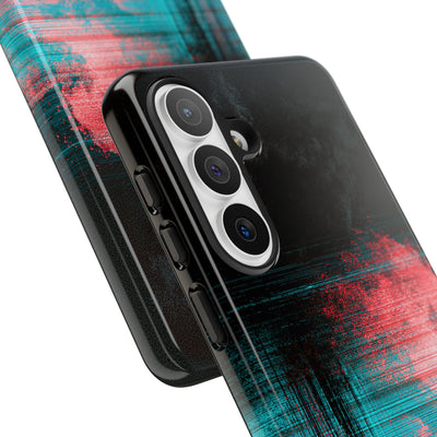 Digital Signal Drift · Tough Phone Case for Samsung · Black
