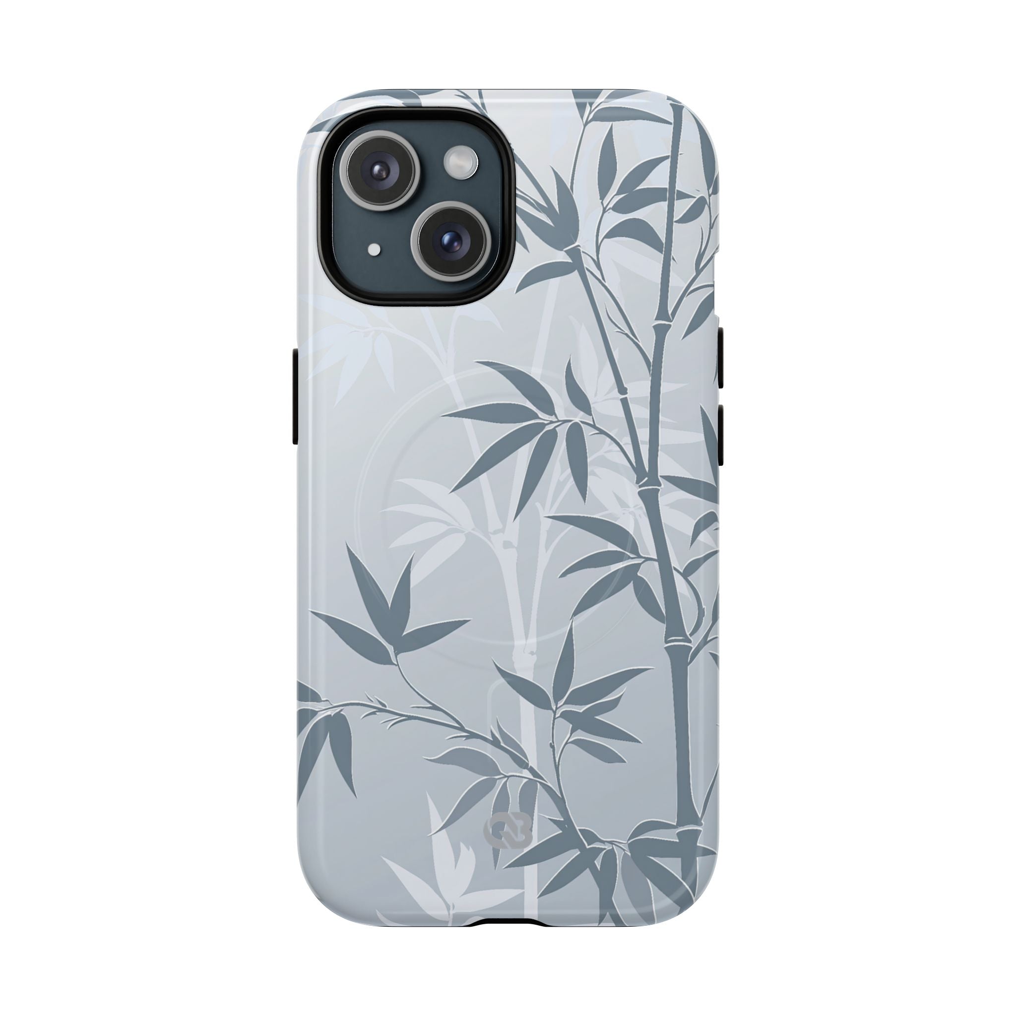 Blue Tough 2.0 Magsafe Phone Case for iPhone - Slate Bamboo Shadow