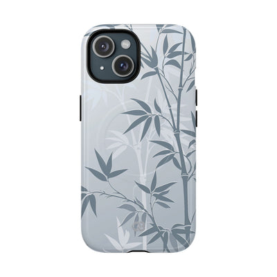 Blue Tough 2.0 Magsafe Phone Case for iPhone - Slate Bamboo Shadow
