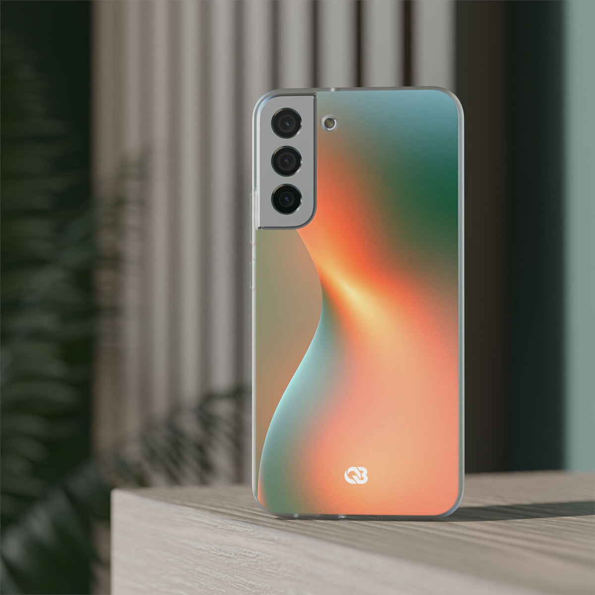 Radiant Contour · Lite Phone Case for Samsung · Orange