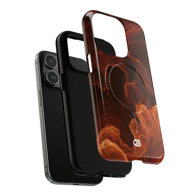 Amber Filament · Tough 2.0 Magnetic Phone Case for iPhone · Orange