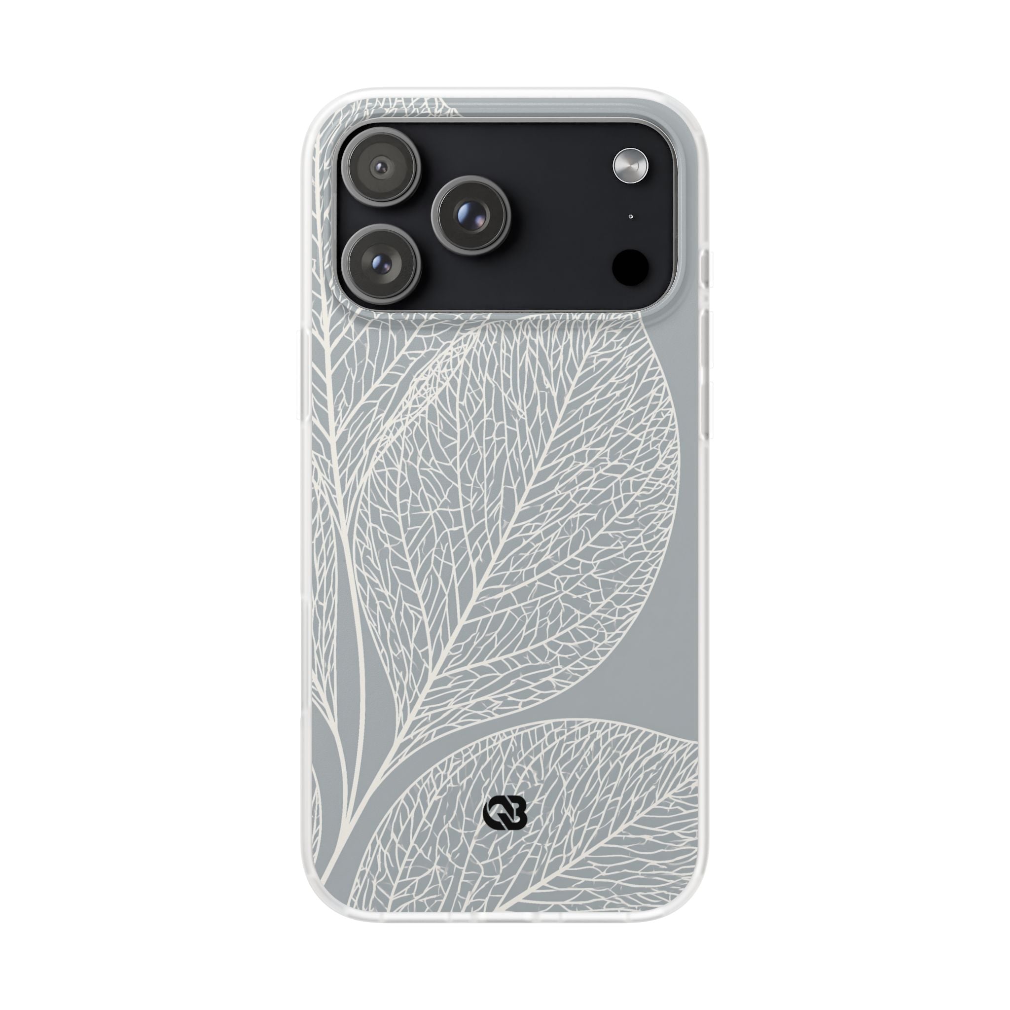 Grey Lite Phone Case for iPhone - Frosted Ash Veins